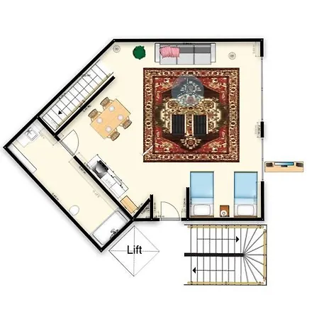 Апартаменты The 5 Lofts Берлин